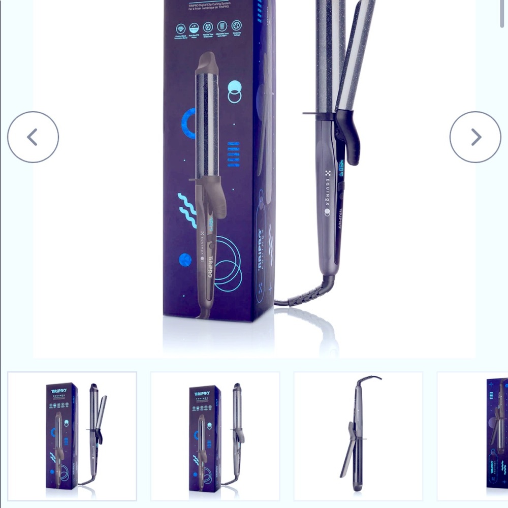 Tiripro Equinox Digital Clip Curling System
